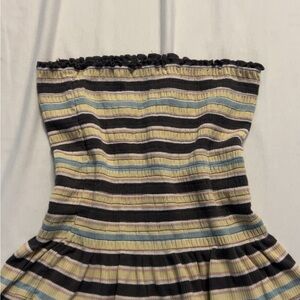 Art Class Multicolor Striped Top